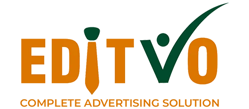 Editvo — Complete Advertising Solution, Address: 2nd Floor, E33, Block E, Noida Sector 3, Noida, Uttar Pradesh 201301, Phone: +91-9137351850